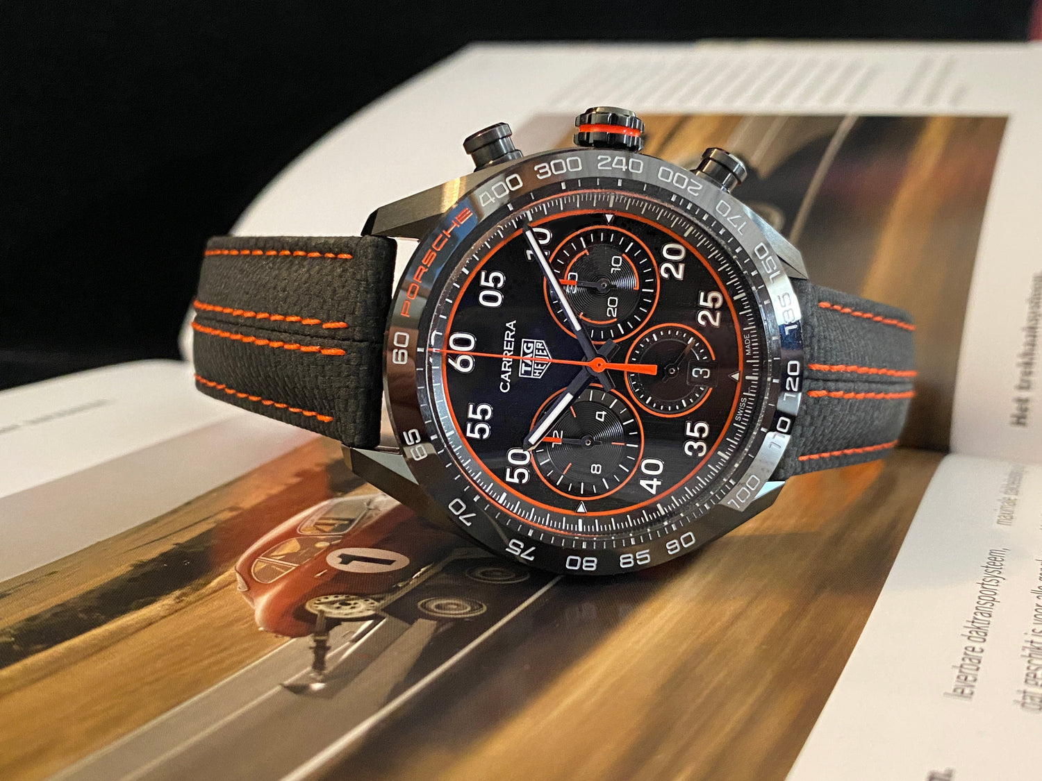 Winding a TAG Heuer