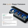 Travel Watch Roll Extra Large - Black Blue