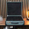 Suitcase For 20 Watches - Dark Green