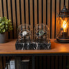 Orbital Watch Winder - Black Marble Duo