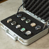 Silver Aluminium 10 Slot Watch Box