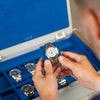 AUBLIQ Watch Box Silver 12 Slot