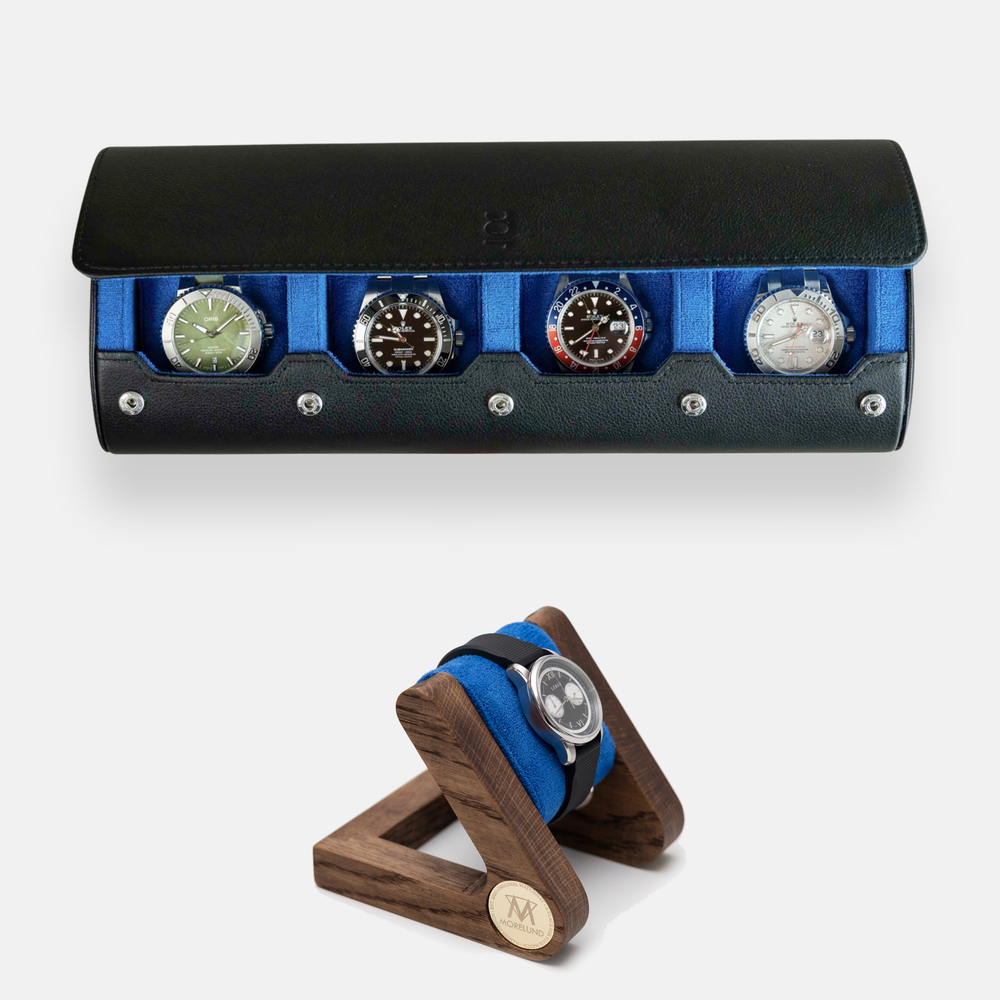 Watch Roll Extra Large + Morelund Watch Stand