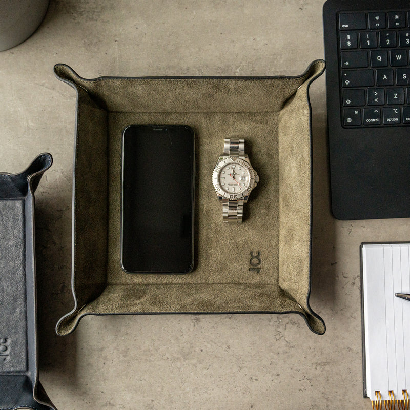 Watch Tray - Black Green