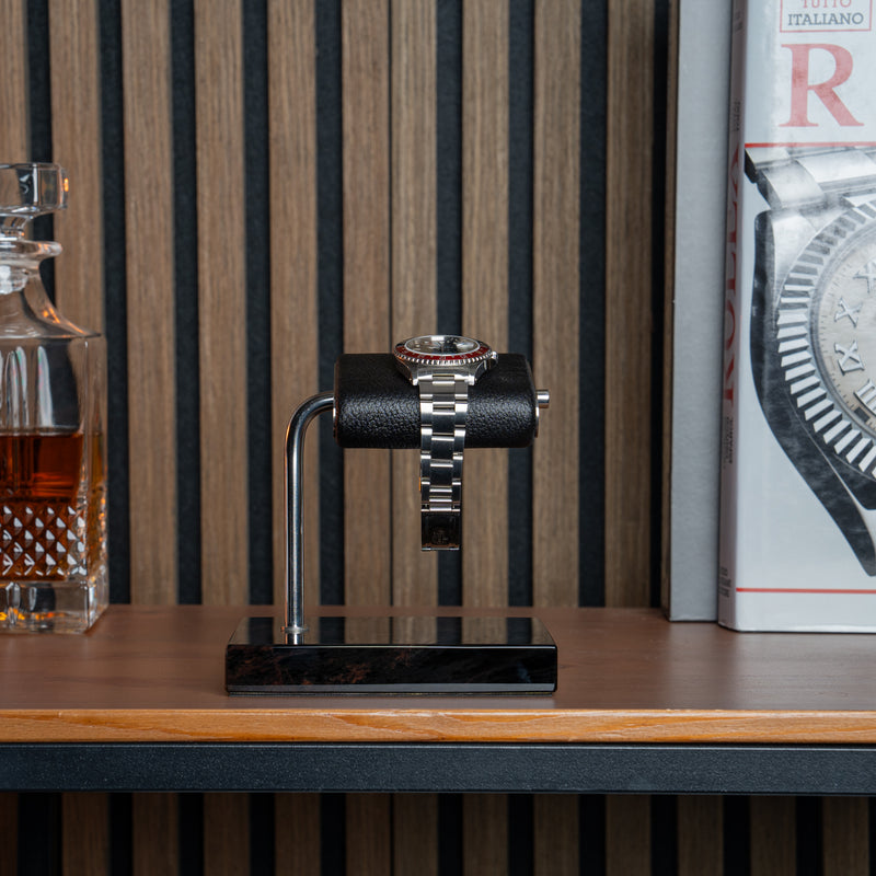 Watch Stand - Dark Brown Marble