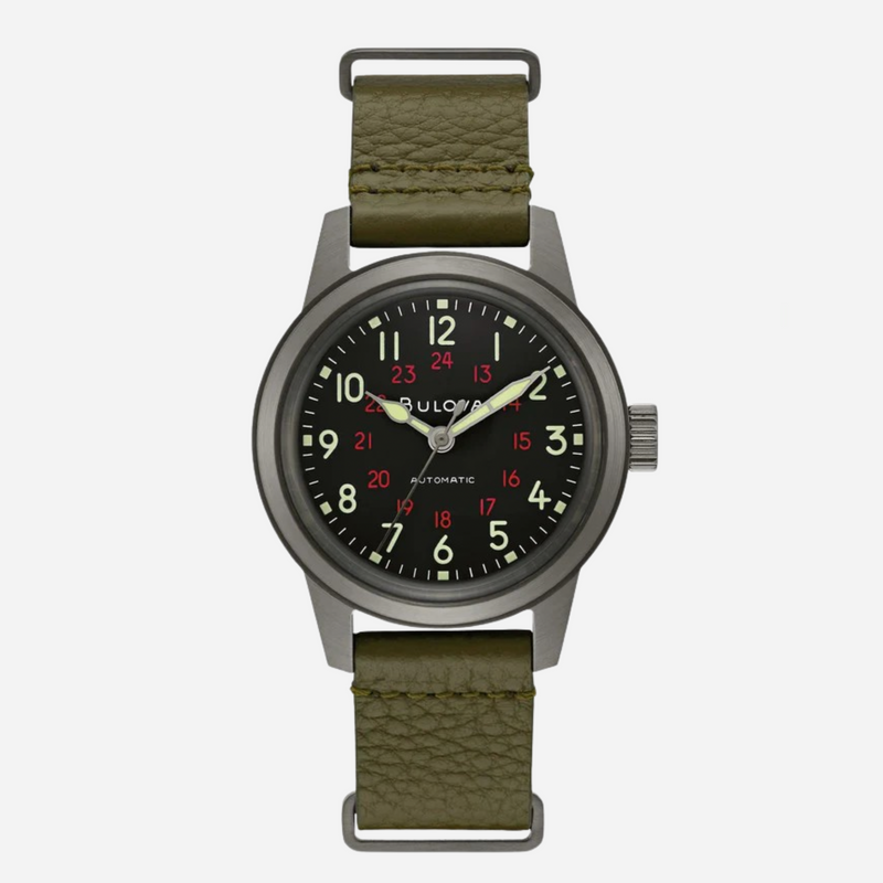Bulova Hack Watch Black