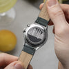About Vintage 1564 Chronodate Automatic Garnish Green