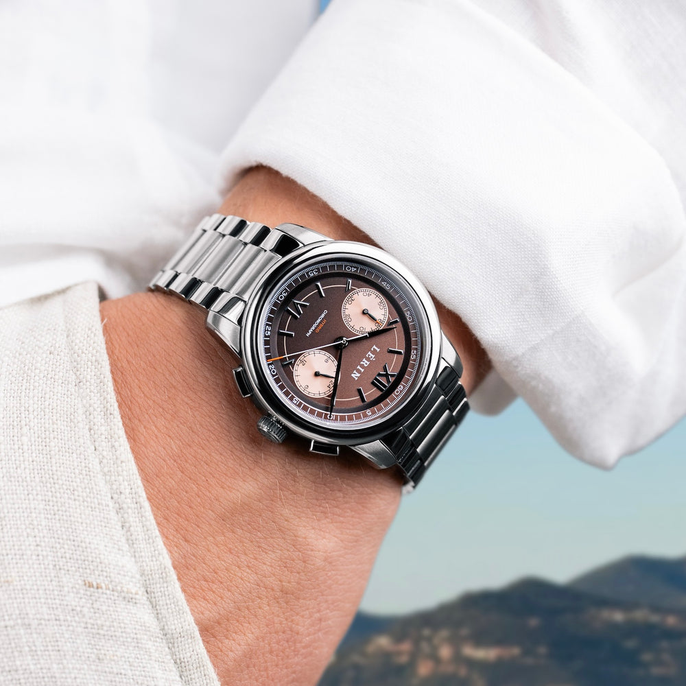 LÈRIN Hybrid Chronograph Limited Edition - Espresso Brown