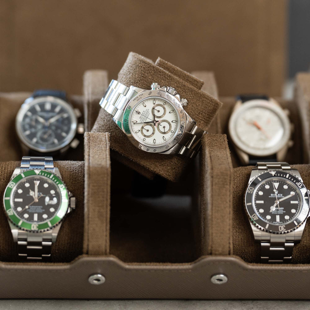 M-shaped Watch cushion Hexagon Watch Box