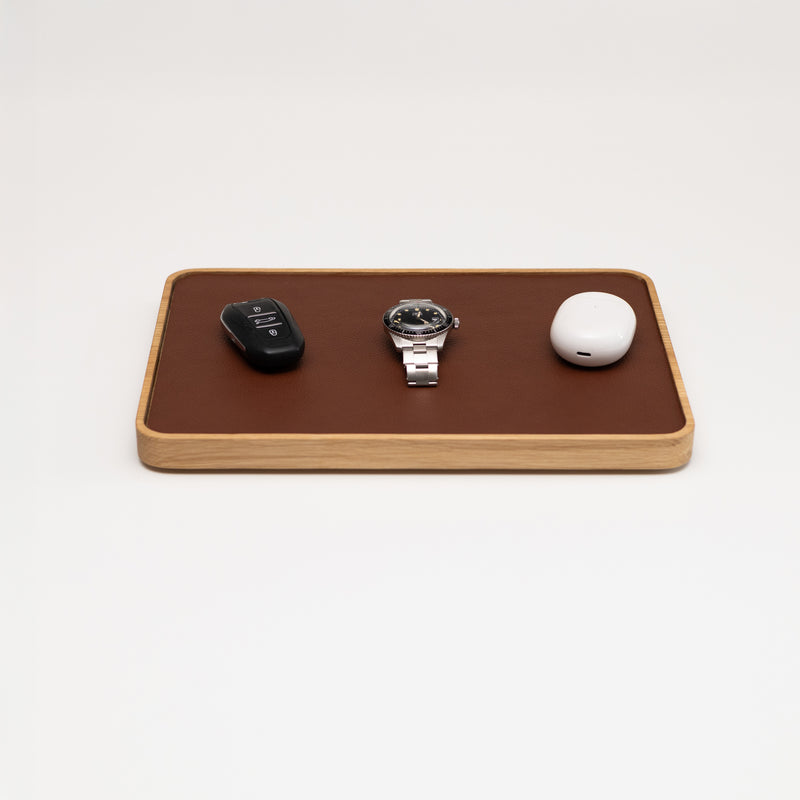 Watch Tray - Natural Oak