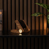 Morelund Watch Stand - Dark Oak - Grey