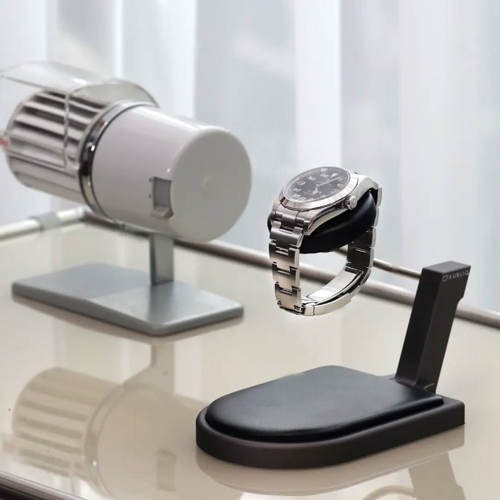 AUBLIQ Watch Stand Dark Grey Black