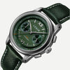 LÈRIN Hybrid Chronograph - Pine Green Steel