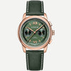 LÈRIN Hybrid Chronograph - Pine Green Gold
