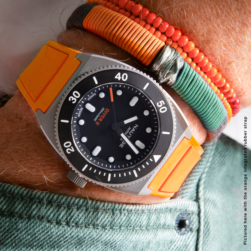 Nautage Diver II - Silver Black