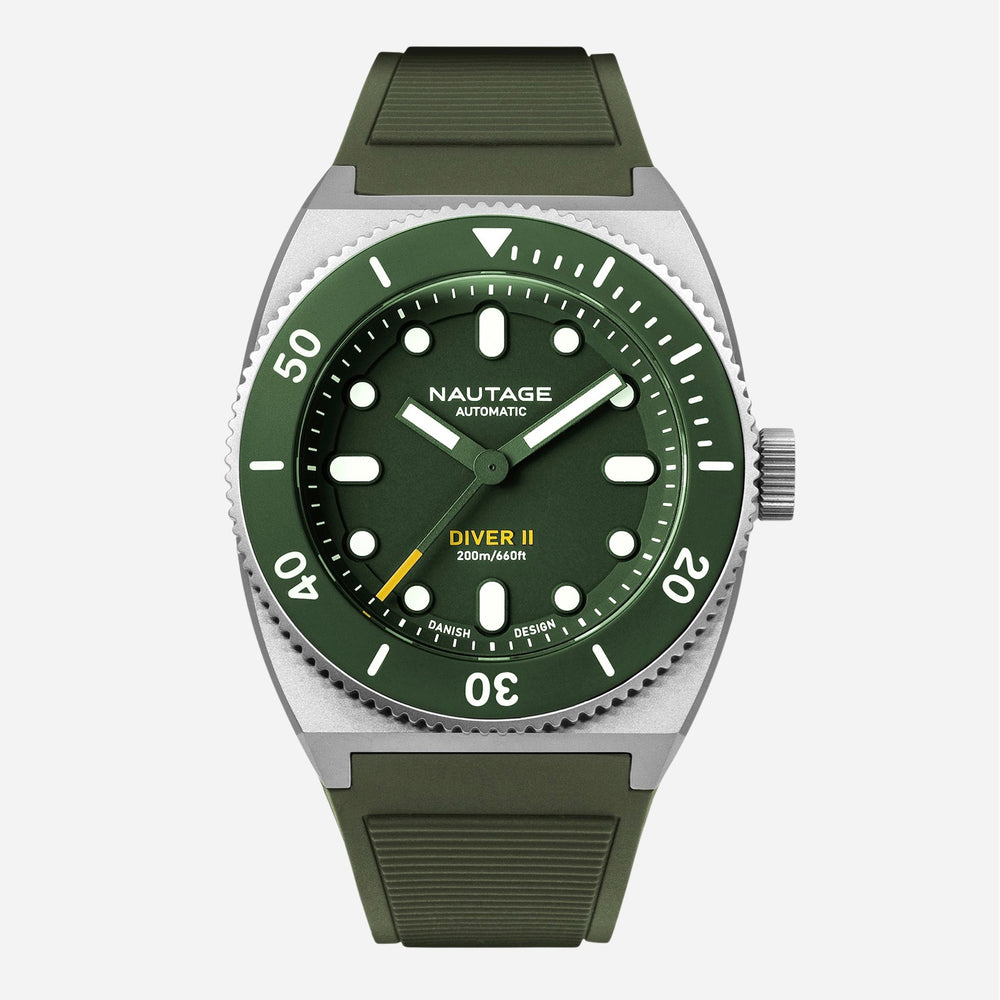 Nautage Diver II - Silver Green