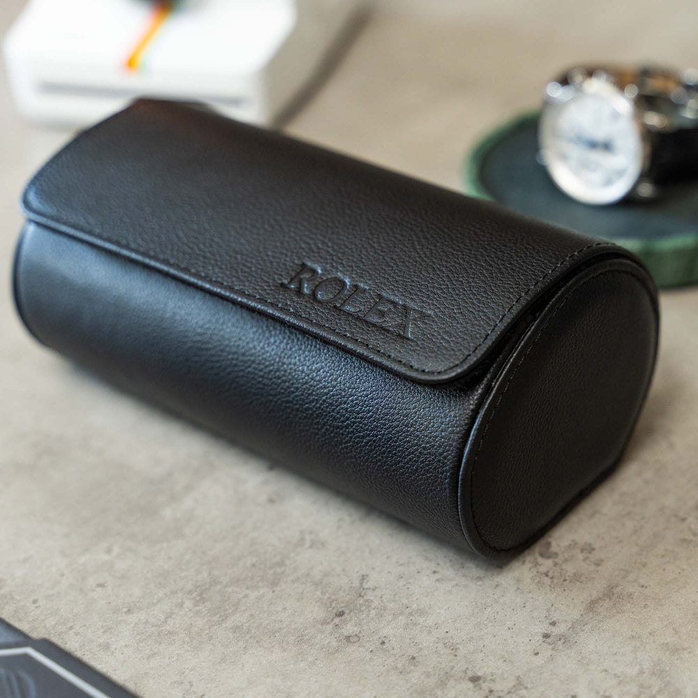 Personalized watch roll for 2 watches 