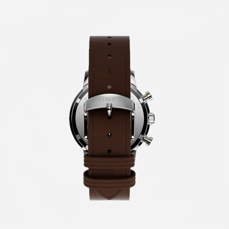 Timex Marlin Quartz Chrono Leather strap