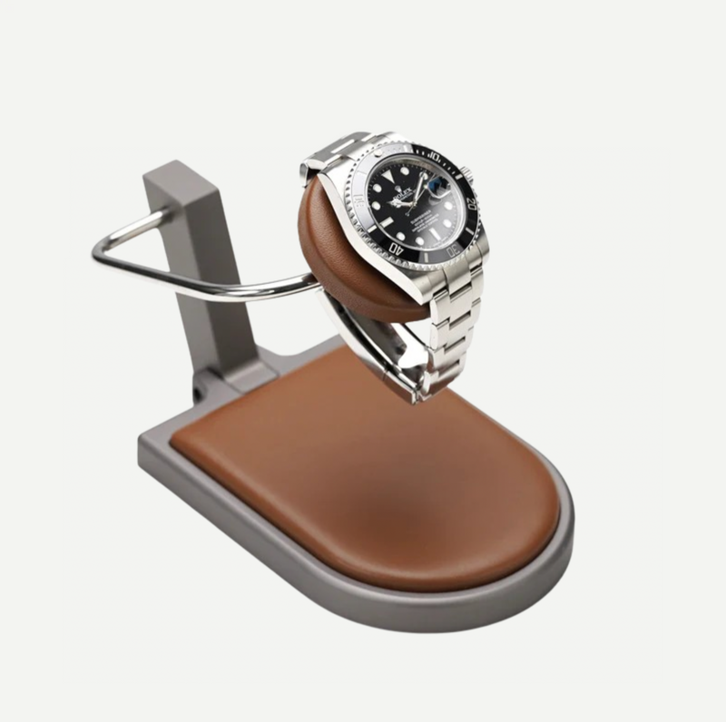 AUBLIQ Watch Stand Dark Grey Brown