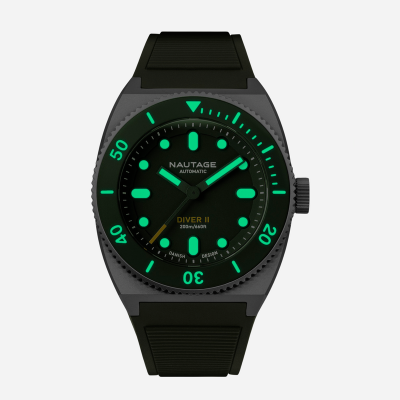 Nautage Diver II - Silver Green
