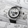 Timex watch on a comic book page