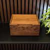Morelund 6 Slot Wood Watch Box Dark Oak Green