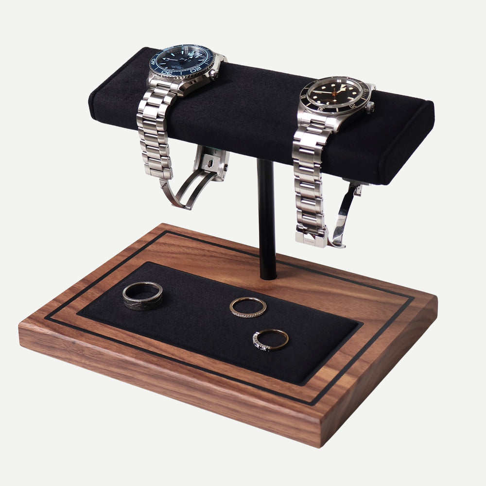 Foxton - Charbon Black & Black Walnut