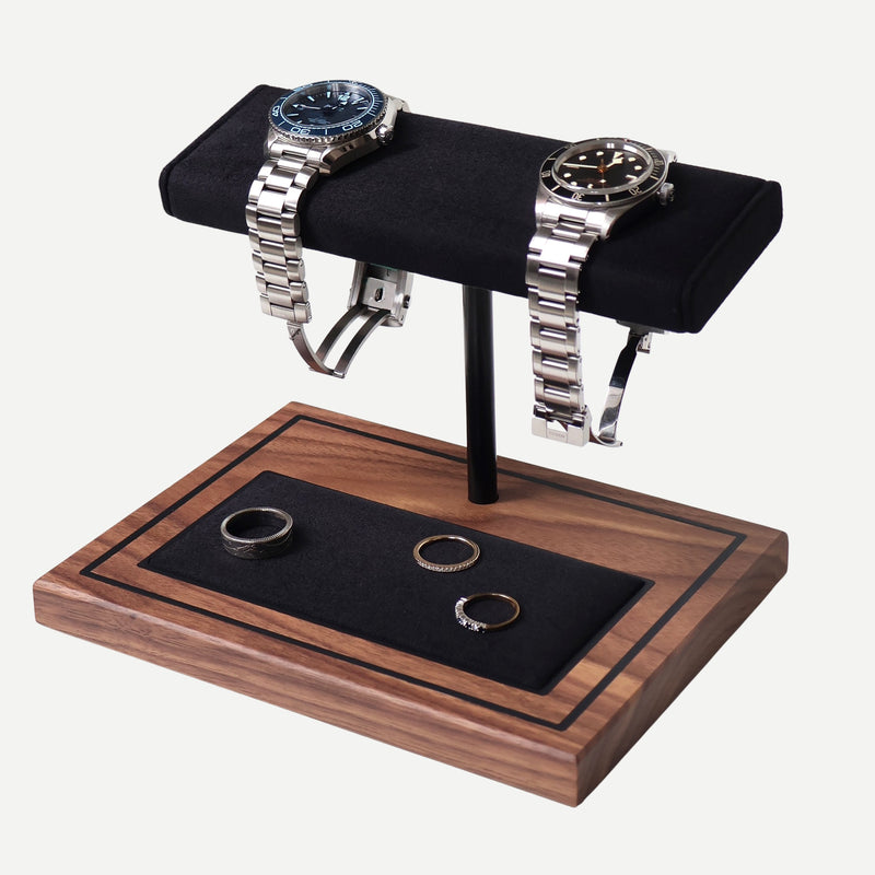 Foxton - Charbon Black & Black Walnut