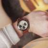 About Vintage 1960 Racing Chronograph, Steel / White & Black