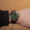 About Vintage 1934 Telechron, Steel / Green