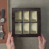 Lacquered Wood Watch Box