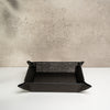Watch Tray - Black Leather